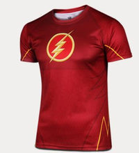 Marvel Super Heroes top short sleeve fashion men fitness t shirt round neck print 21 styles  t-shirt men