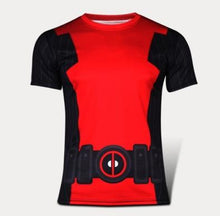 Marvel Super Heroes top short sleeve fashion men fitness t shirt round neck print 21 styles  t-shirt men